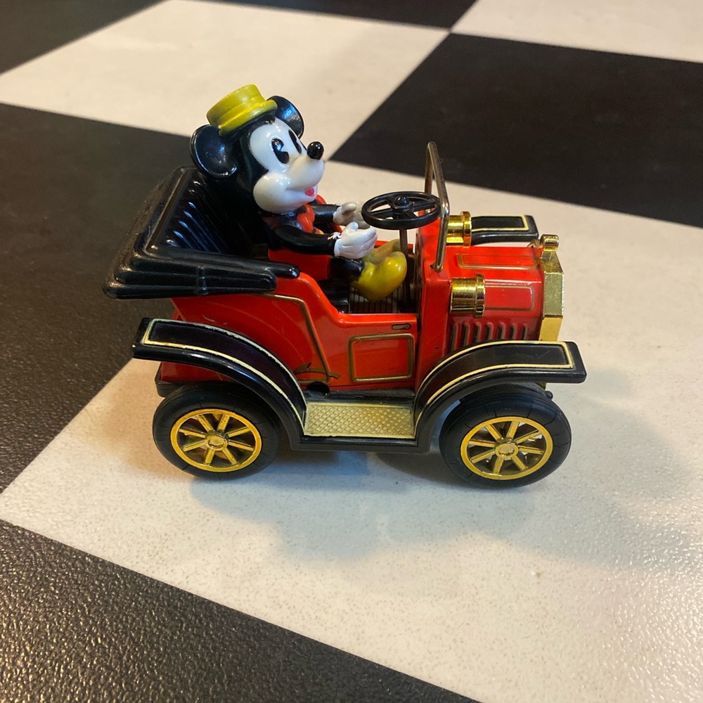 Vintage Mickey Mouse 1981 Car